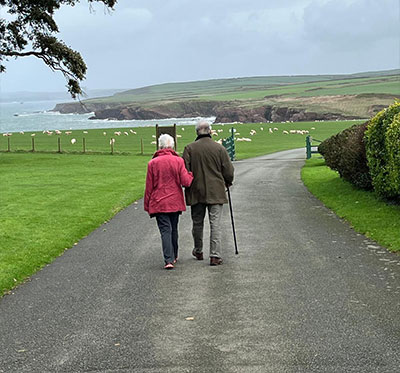 Photo Of Elderly Couple Walking